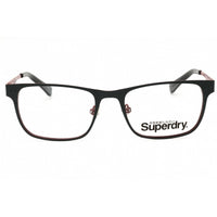 Superdry Men's Eyeglasses - Grey/Red Metal Rectangular Full Rim Frame | SDO-MASON 014 ,