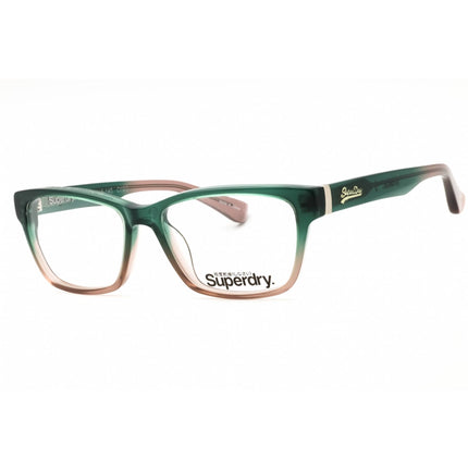Superdry Women's Eyeglasses - Green/Lilac Plastic Rectangular Frame | SDO-MIKA 120 ,