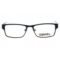 Superdry Unisex Eyeglasses - Painted Navy/Crystal Metal Rectangular | SDO-NEO 006 ,