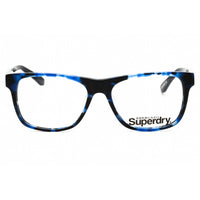 Superdry Men's Eyeglasses - Blue Tortoise/Crystal Plastic Square Frame | SDOAVERY 106 ,
