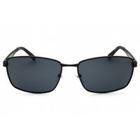 Timberland Men's Sunglasses - Matte Black Metal Rectangular Full Rim | TB9233 02D ,