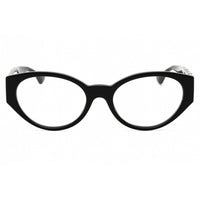 Versace Women's Eyeglasses - Black Plastic Oval Shape Full Rim Frame | 0VE3345 GB1 ,