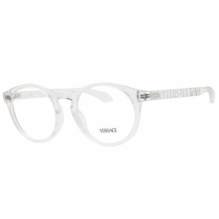 Versace Unisex Eyeglasses - Crystal Plastic Round Shape Full Rim Frame | 0VE3355U 148 ,