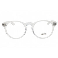 Versace Unisex Eyeglasses - Crystal Plastic Round Shape Full Rim Frame | 0VE3355U 148 ,