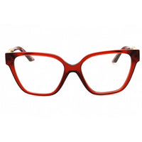 Versace Women's Eyeglasses - Transparent Red Plastic Cat Eye Frame | 0VE3358B 5476 ,