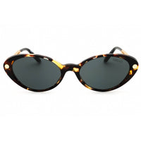 Versace Women's Sunglasses - Havana Plastic Oval Shape Full Rim Frame | 0VE4469 547087 ,