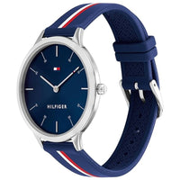 Tommy Hilfiger Women's Watch - Samantha Navy-Blue Dial Silicone Strap Quartz | 1782499 ,