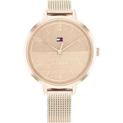 Tommy Hilfiger Women's Watch - Florence Rose Gold Tone Dial Steel Bracelet | 1782580 ,