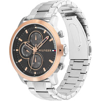Tommy Hilfiger Men's Watch - Jameson Black Dial Stainless Steel Bracelet | 1792050 ,