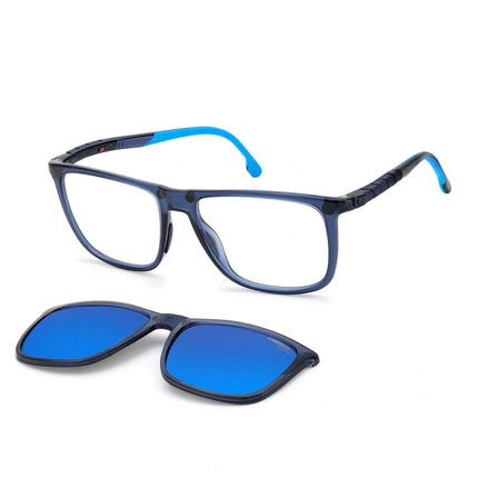Carrera Men's Sunglasses - Blue Plastic Full Rim Square Frame | HYPERFIT 16/CS PJP ,