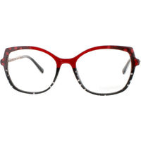 Coco Song Women's Eyeglasses - Black/Red Plastic Butterfly | LONG NIGHT CV249.03-09 ,