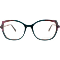 Coco Song Women's Eyeglasses - Green/Red Plastic Butterfly | LONG NIGHT CV249.04-09 ,