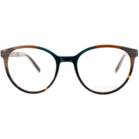 Coco Song Women's Eyeglasses - Blue/Brown/Black Round Frame | NOBODY KNOWS CV245.04-09 ,
