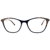 Coco Song Women's Eyeglasses - Blue/Brown Plastic Cat Eye | ROBOT LOVE CV252.02-09 ,
