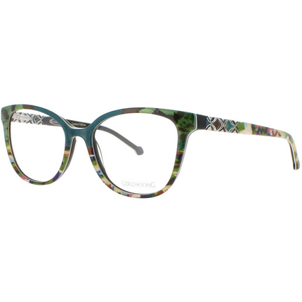 Coco Song Women's Eyeglasses - Multi Plastic Cat Eye | SOMETHING COOL CV255.04-09 ,