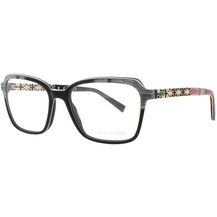 Coco Song Women's Eyeglasses - Black Plastic Square | CALIFORNIA DREAM CV232.01-09 ,
