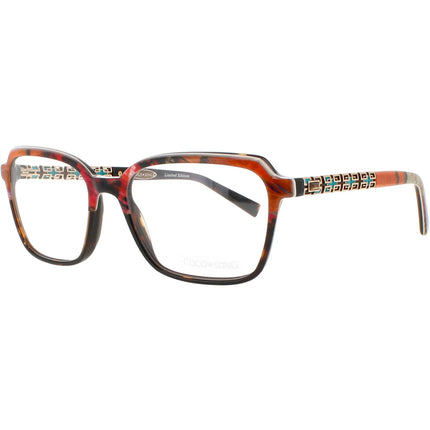Coco Song Women's Eyeglasses - Black/Red Square Frame | CALIFORNIA DREAM CV232.03-09 ,