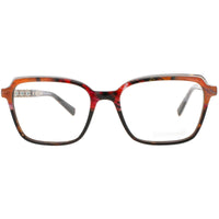 Coco Song Women's Eyeglasses - Black/Red Square Frame | CALIFORNIA DREAM CV232.03-09 ,