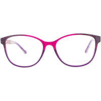 Coco Song Women's Eyeglasses - Purple/Pink Cat Eye Frame | JERICHO ROAD CV235.04-09 ,