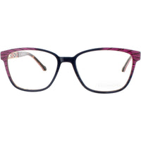 Coco Song Women's Eyeglasses - Blue/Pink Plastic Square | NELSONS DREAM CV244.03-09 ,