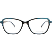Coco Song Women's Eyeglasses - Black/Blue Butterfly Frame | FALLING ANGEL CV222.01-09 ,