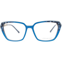 Coco Song Women's Eyeglasses - Blue Acetate Butterfly Frame | HOPE VILLAGE CV213.01-09 ,