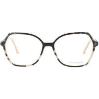Coco Song Women's Eyeglasses - Black/White/Nude Frame | LONG EXPERIENCE CV216.04-09 ,