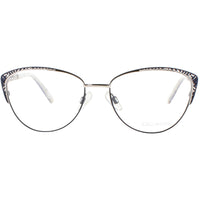 Coco Song Women's Eyeglasses - Gold/Turquoise Cat Eye | LAST AFTERNOON CV203.02-09 ,