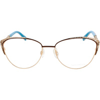 Coco Song Women's Eyeglasses - Bronze/Blue Metal Frame | LAST AFTERNOON CV203.03-09 ,