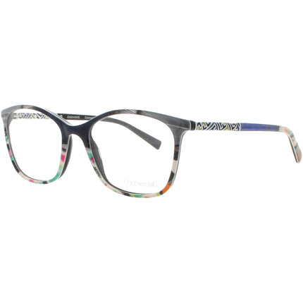 Coco Song Women's Eyeglasses - Blue Red Plastic Cat Eye | LITTLE QUEEN CV204.04-09 ,
