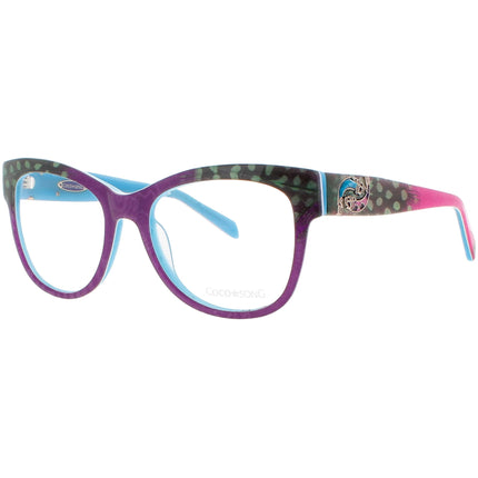Coco Song Women's Eyeglasses - Multi Plastic/Metal Cat Eye | LOVE PLEASE CV167.04-09 ,