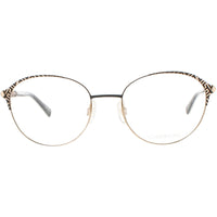 Coco Song Women's Eyeglasses - Gold Metal Full Rim Oval Frame | RISING SUN CV206.01-09 ,
