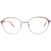 Coco Song Women's Eyeglasses - Red Metal Full Rim Oval Frame | RISING SUN CV206.03-09 ,