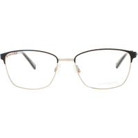 Coco Song Women's Eyeglasses - Black/Gold Metal Square Frame | SKY LIGHT CV185.01-09 ,