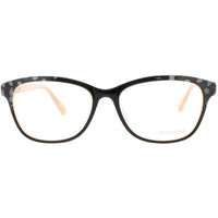 Coco Song Women's Eyeglasses - Black/Beige/Gold Full Rim | SOMETHING NEW CV208.01-09 ,