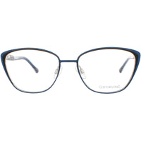 Coco Song Women's Eyeglasses - Blue Plastic/Metal Frame | SUASIVE BROWN CV198.02-09 ,