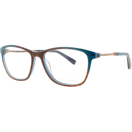 Coco Song Women's Eyeglasses - Multi Metal/Acetate Full Rim | SUN TOUCH CV186.02-09 ,