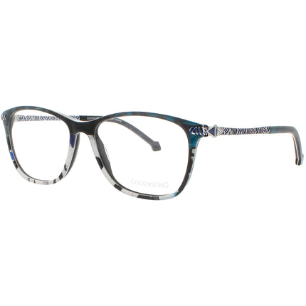 Coco Song Women's Eyeglasses - Multi Plastic Square Frame | WILD FLOWERS CV200.04-09 ,
