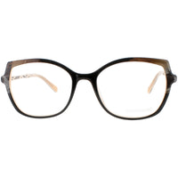 Coco Song Women's Eyeglasses - Black Brown Nude Full Rim | LONG NIGHT CV249.01-09 ,