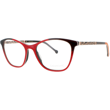 Coco Song Women's Eyeglasses - Black Brown Full Rim Frame | ROBOT LOVE CV252.04-09 ,