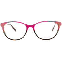 Coco Song Women's Eyeglasses - Pink Black Plastic Cat Eye | SHERRY RED CV254.02-09 ,