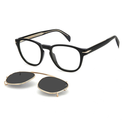 David Beckham Men's Sunglasses - Black Plastic Full Rim Square Frame | 1117/CS 807 ,