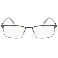 Flexon Men's Eyeglasses - Matte Moss Titanium Full Rim Rectangular Frame | E1129 310 ,