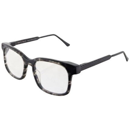 Harry Lary Men's Eyeglasses - Grey/Black Acetate Full Rim Square Frame | BEASTY CF4 ,