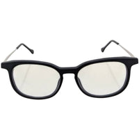Harry Lary Unisex Eyeglasses - Black Acetate Full Rim Square Frame | CURIOSITY 101 ,