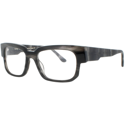Harry Lary Men's Eyeglasses - Black/Grey Acetate Full Rim Square Frame | CEREMONY 203 ,