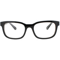 Harry Lary Unisex Eyeglasses - Black Acetate Full Rim Square Frame | FORMALITY 101 ,