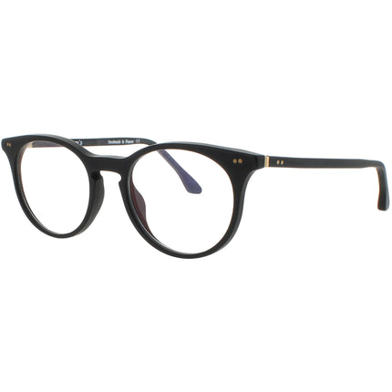 Harry Lary Unisex Eyeglasses - Matte Black Acetate Full Rim Oval Frame | FRENZY 101 ,