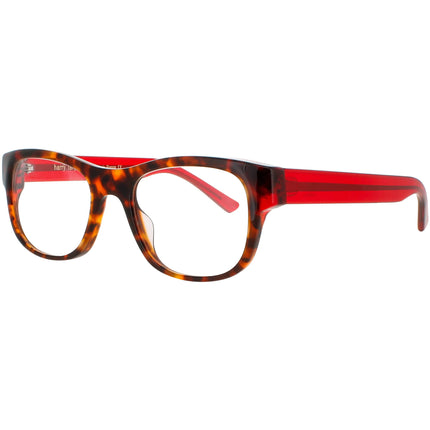Harry Lary Unisex Eyeglasses - Tortoise Acetate Full Rim Square Frame | SUPPORTY 008R ,