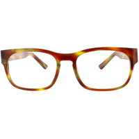 Harry Lary Unisex Eyeglasses - Green/Red Acetate Rectangular Frame | ULTIMATY 1163 ,